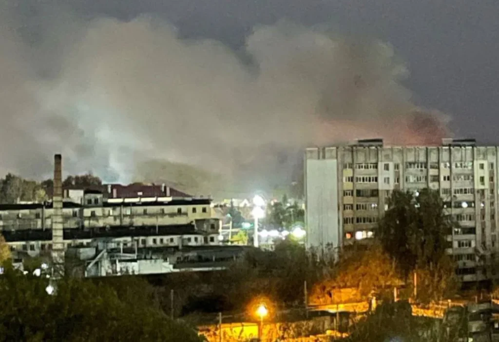 Пожар на заводе «Кремний ЭЛ»