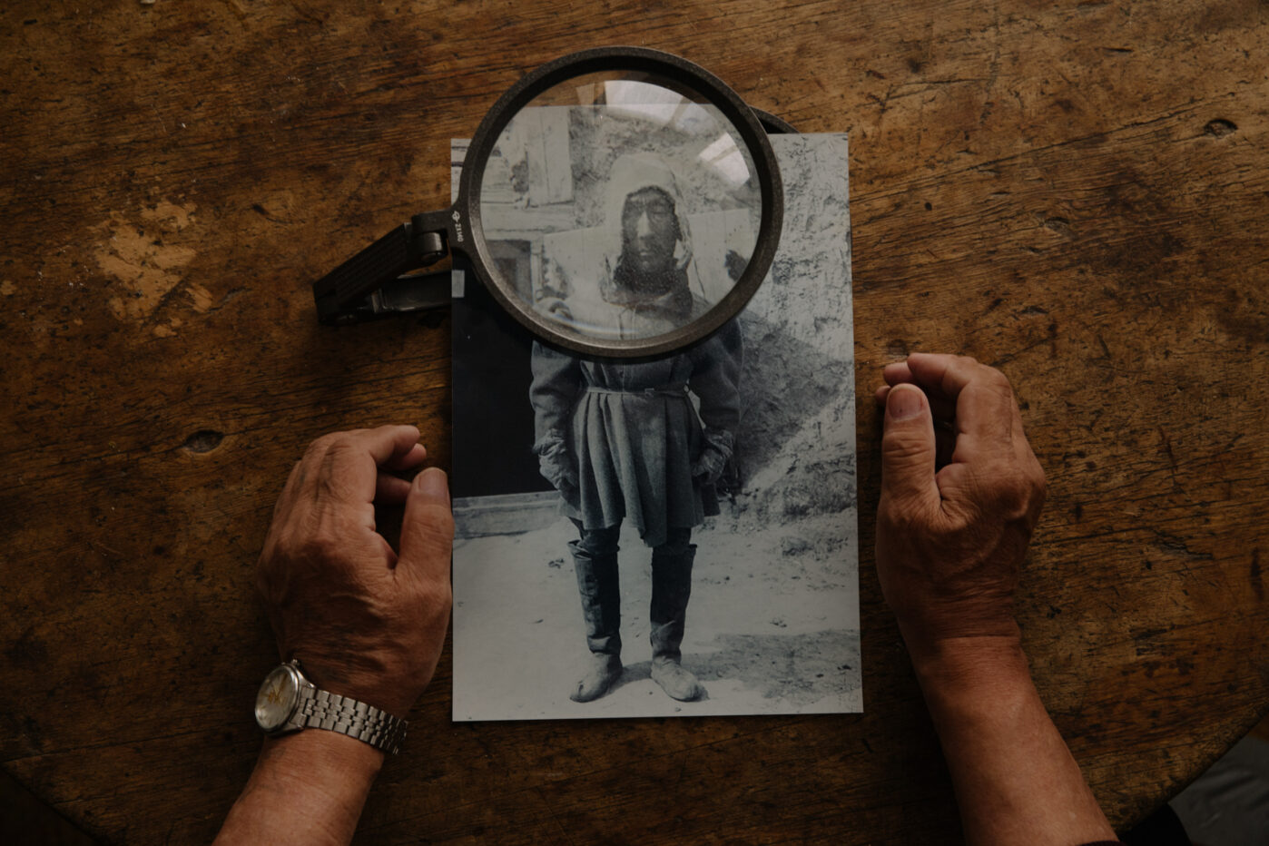 Историческая фотография бедняка-якута (начало XX века) из коллекции художника Эдуарда Васильева